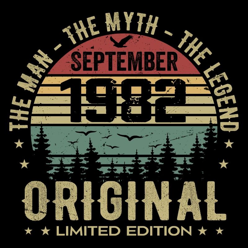 Anniversaire Original 1982 - Cadeau Septembre 1982