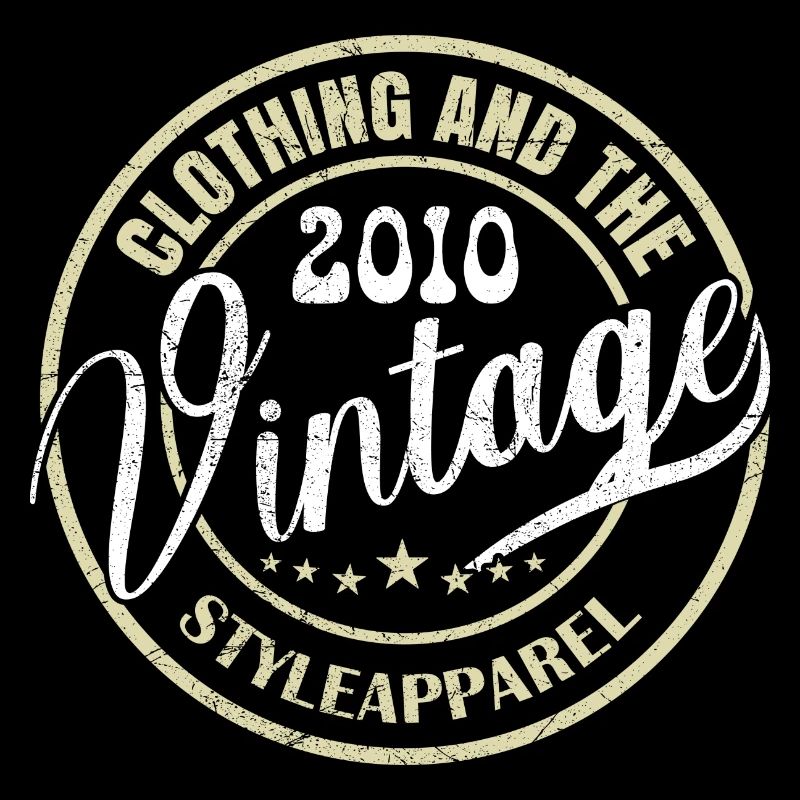 Vintage 2010 Birthday Gift 2010 Retro 2010