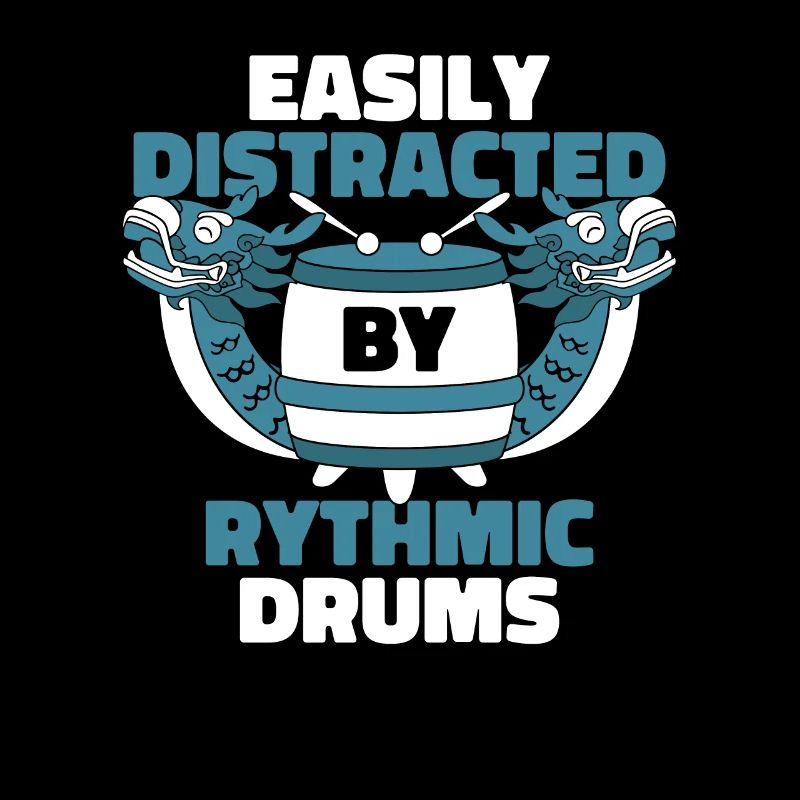 Leicht ablenkbar durch das Rythmic Drums Paddler Team