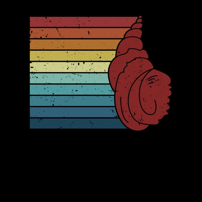 Retro Bivalvia Shell Shelling Tasche Hunter Muschel