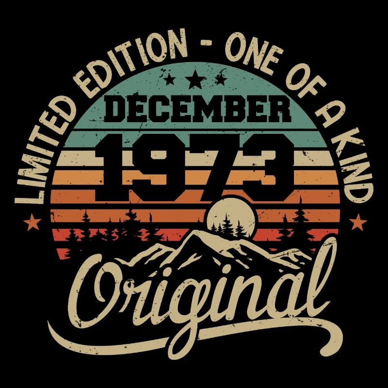 Originalgeschenk zum 52. Jubiläum, Dezember 1973