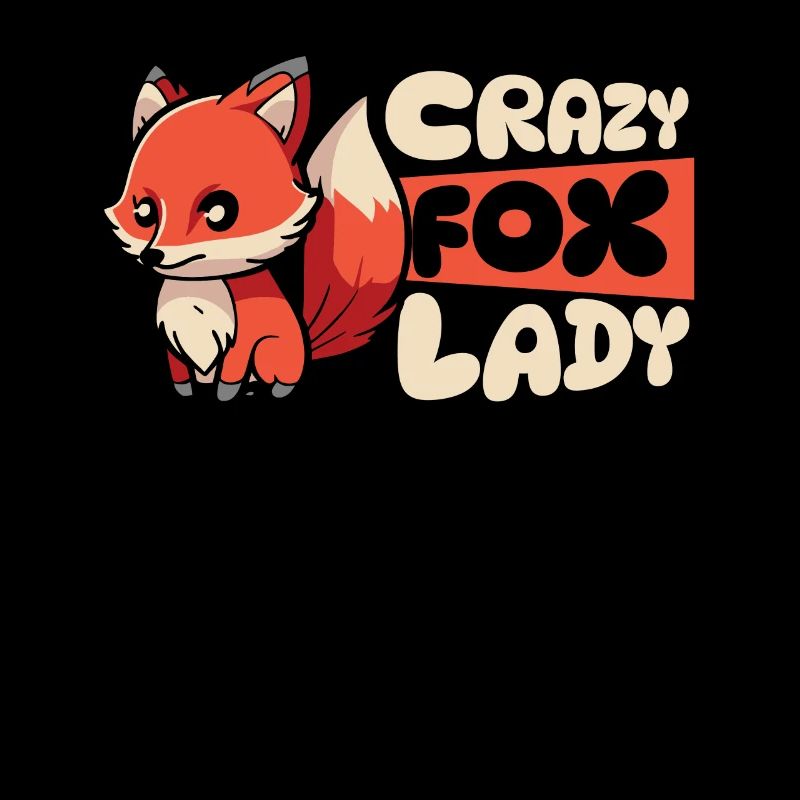 Crazy Fox Lady Canidae Caninae Red Fox Fox Lover