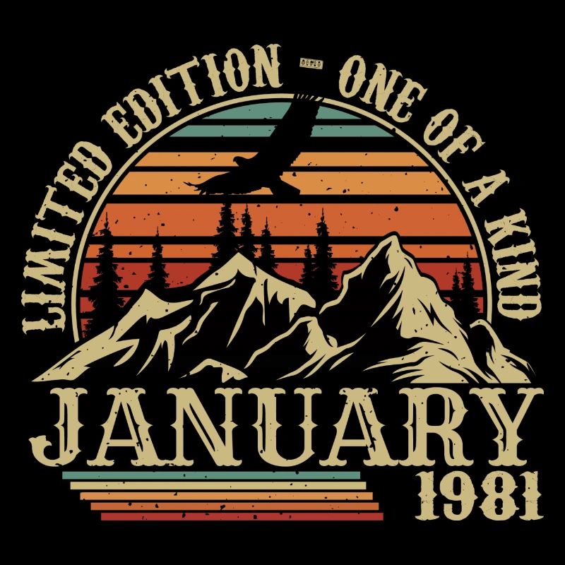 Januar 1981 - Januar 1981 Geburtstagsgeschenk