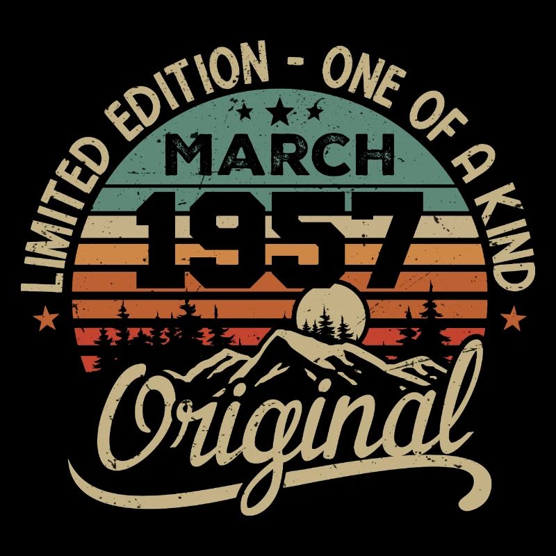 Original March 1957 Birthday Gift March 1957