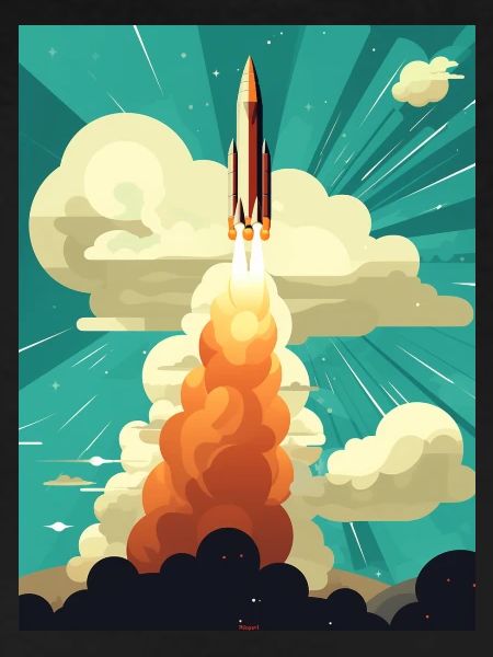 Rocket Launch Raketenstart
