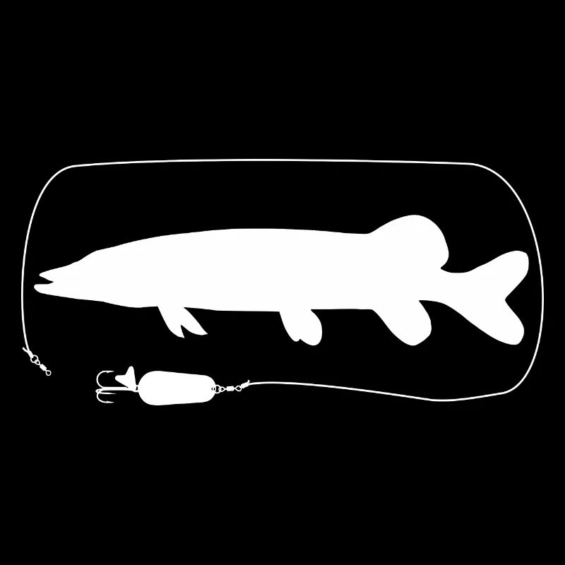 Pike with spoon blinker