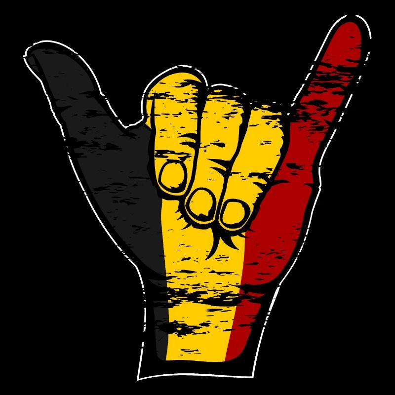 Drapeau de la Belgique Symbole de surf utilisé
