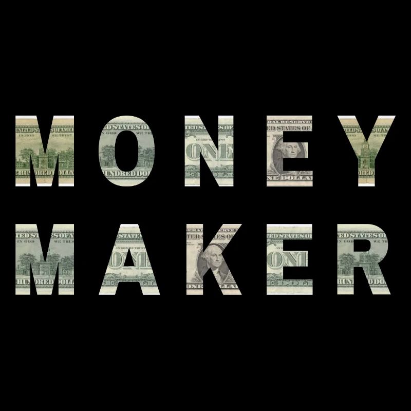 Money Maker Dollar Bill Texture Motivation