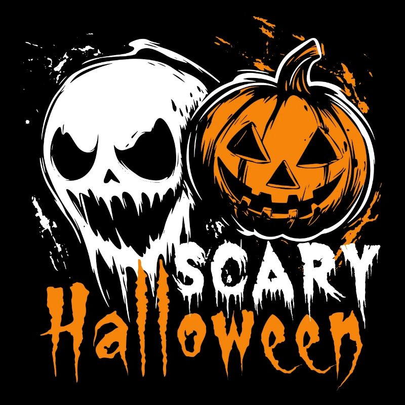 Costume de citrouille d’Halloween effrayant - Effrayant