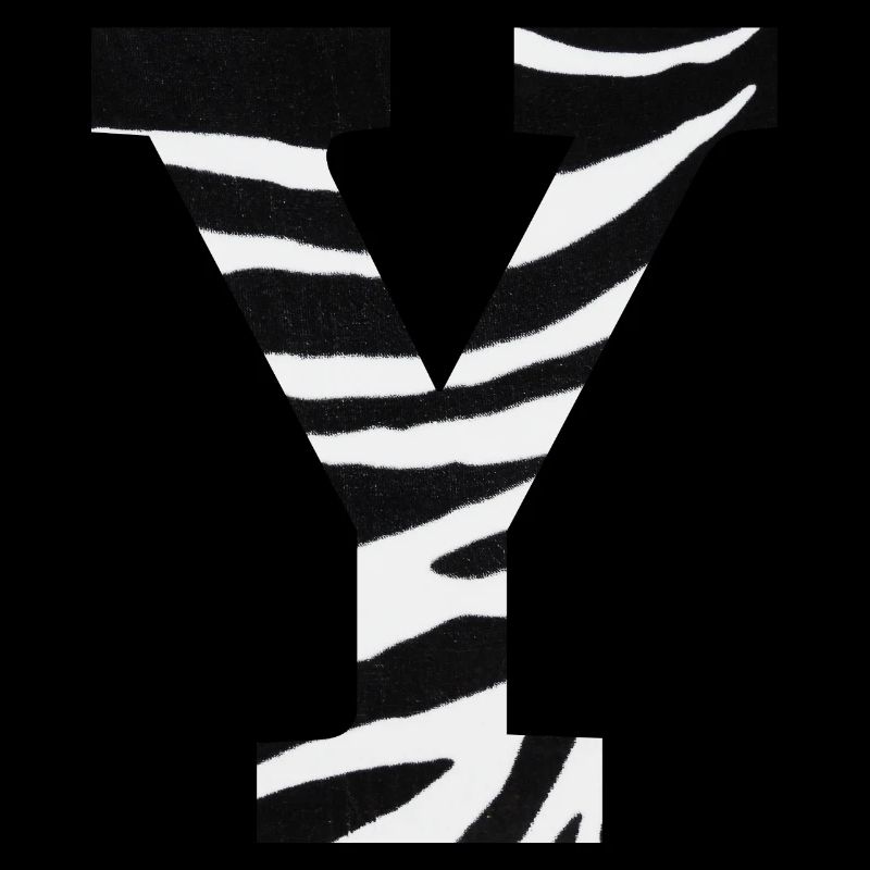 Letter and zebra