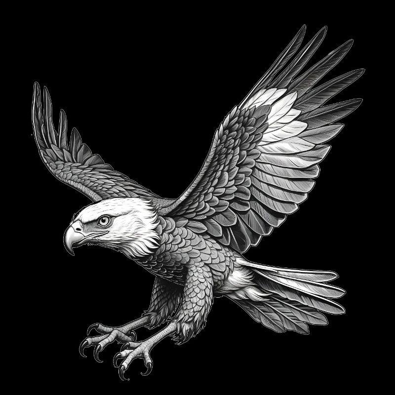 Flying Eagle, Graphic