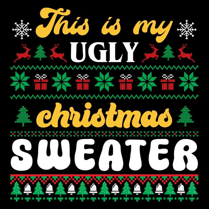 Das ist mein hässlicher Weihnachtspullover