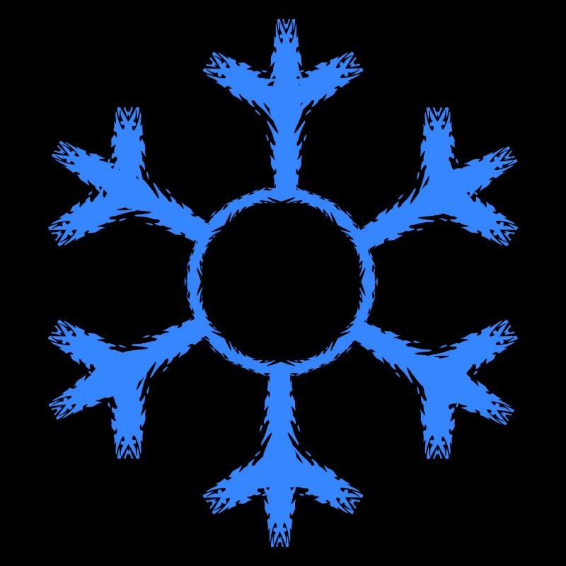 Snowflake winter cold cold