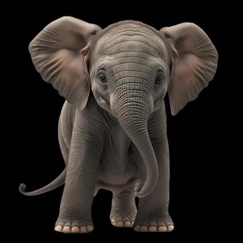 Bébé éléphant éléphant bébé cool enfants éléphant
