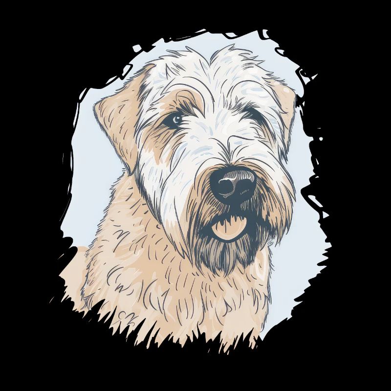 Terrier de blé à poil doux