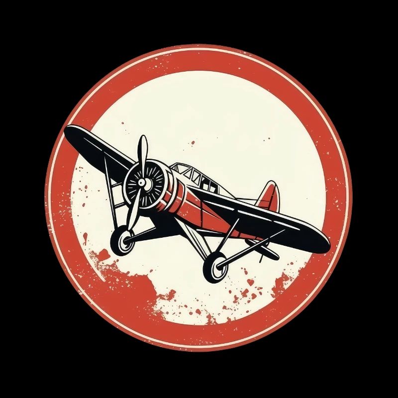 Airplane Retro Propeller