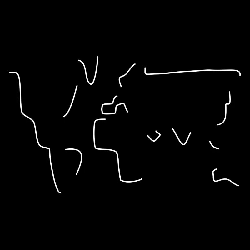 World map - fine style