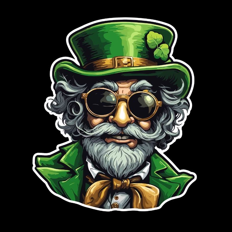 Leprechaun / Leprechaun / Vert / Gingembre / Irlande