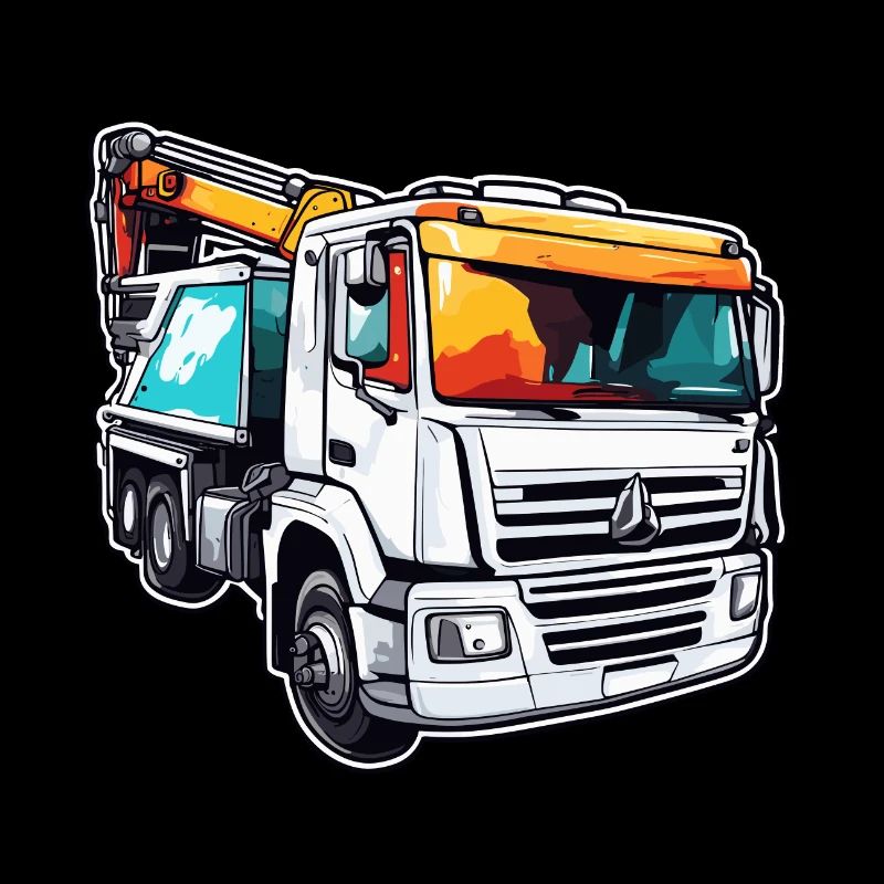 Crane / construction site / winch / crane system