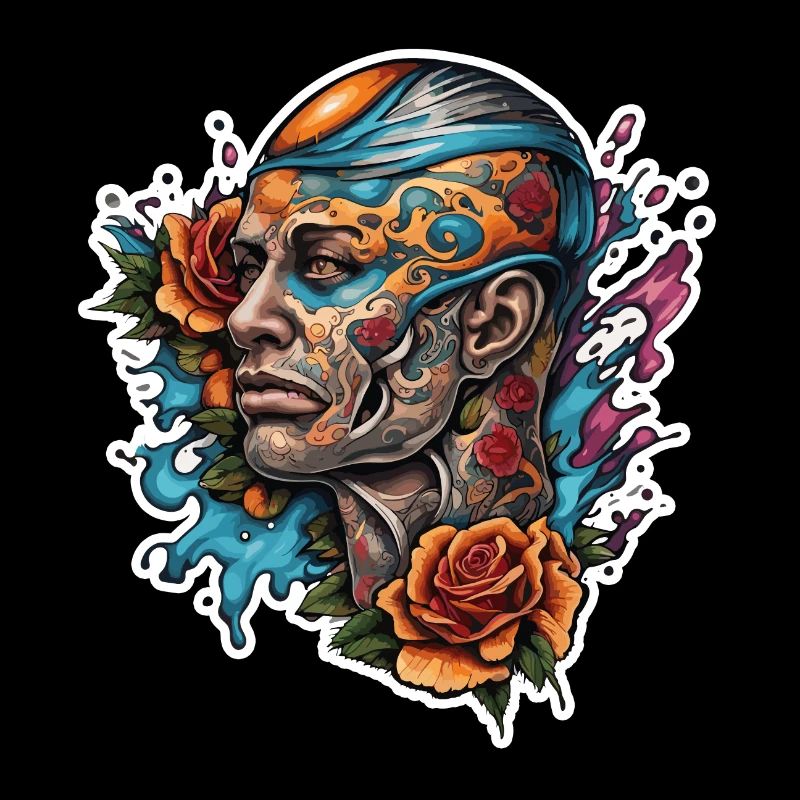 Mann / Tattoo / cool / Rock n Roll / Metal