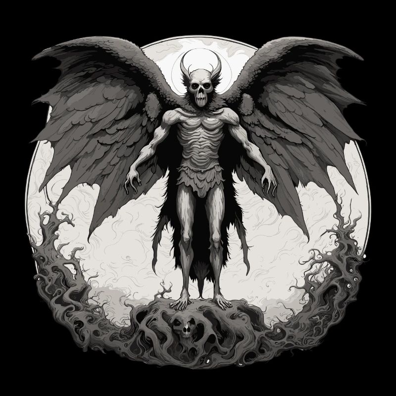 Mothman / Moth / Insect / Mythical Creature / Flutter