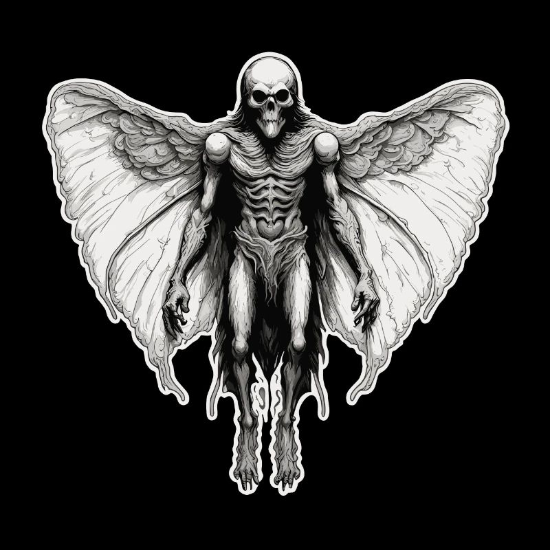 Mothman / Moth / Insect / Mythical Creature / Flutterer
