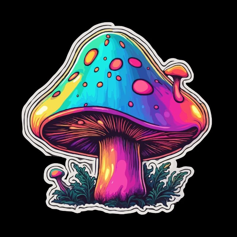 Champignon / Champignon / Prairie / Forêt / Goa / Psy