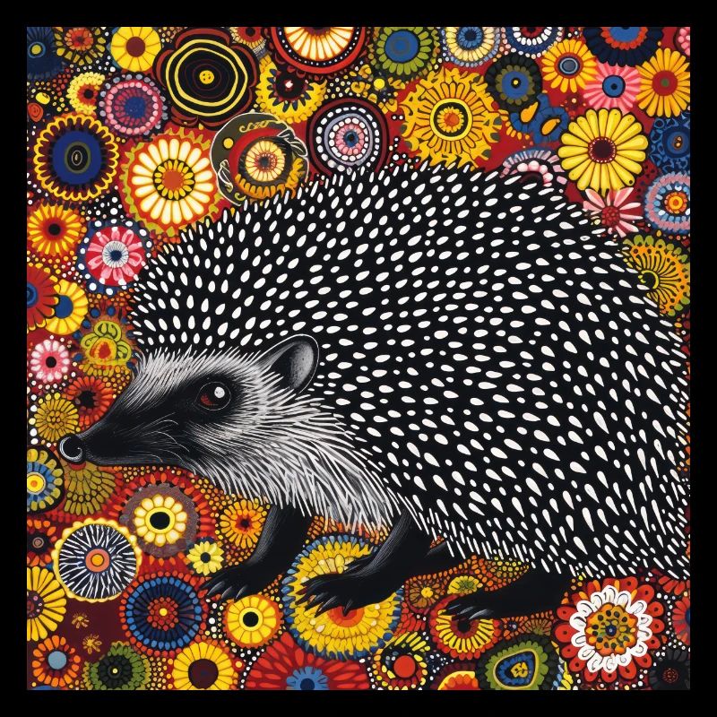 igel, bunt, tier, geschenk, geschenkidee