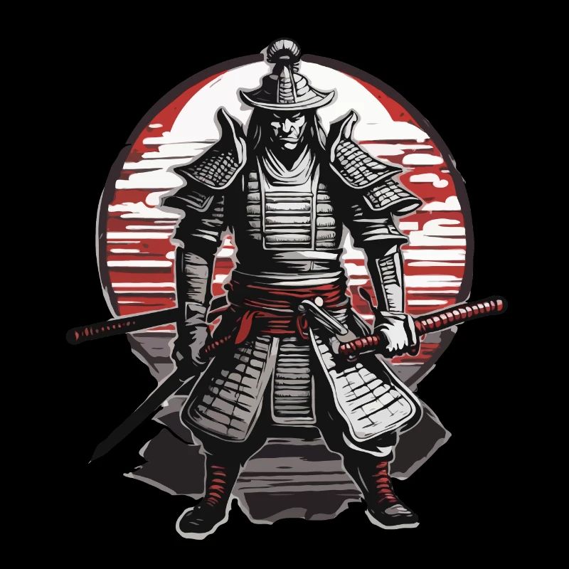 Samurai / Japanisch / Harakiri / Katana / Mann