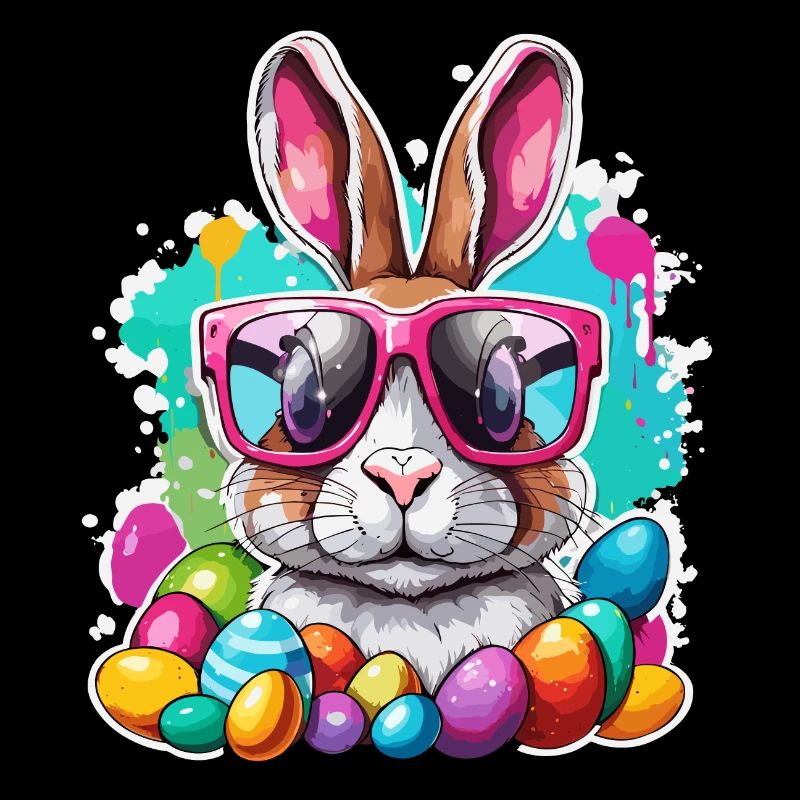 Lapin de Pâques / Pâques / Oeufs / Vacances / Pâques