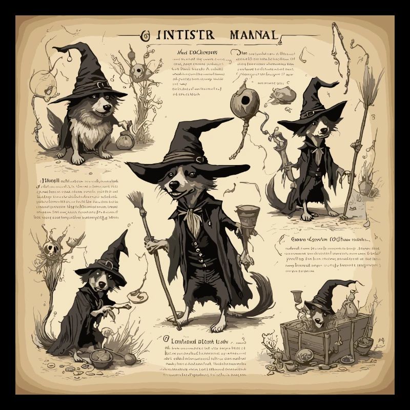 Witch's Handbook / Spellbook / Halloween / Autumn