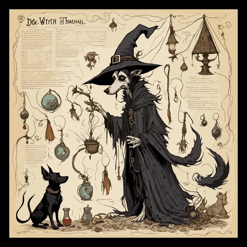 Witch's Handbook / Spellbook / Halloween / Autumn