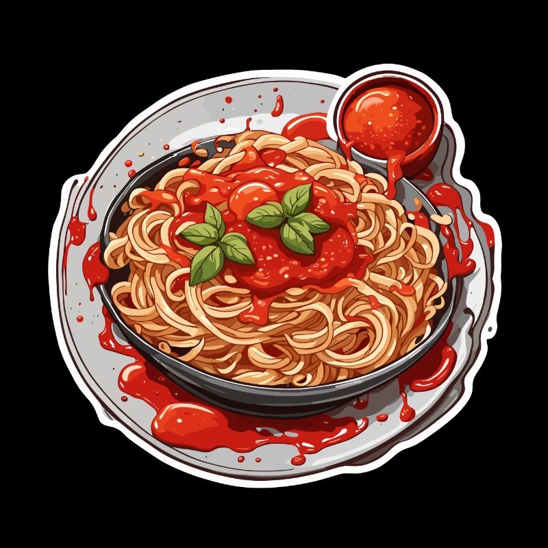 Spaghetti / Pasta / Pasta / Italy / Pizzeria