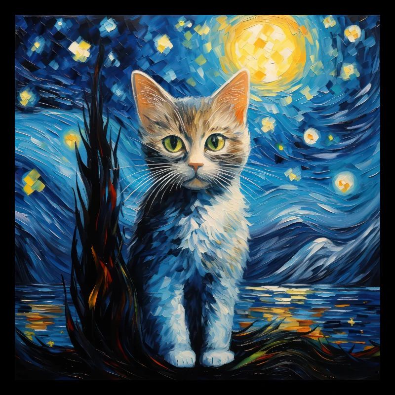 Chat, Motif De Chat