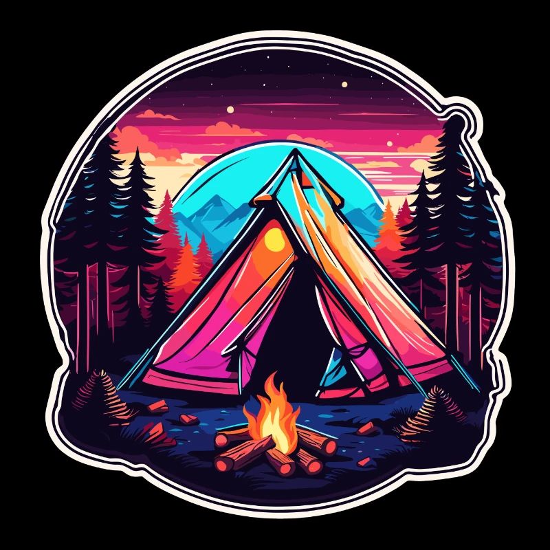 Forest / Wild / Tent / Wilderness / Trees / Life