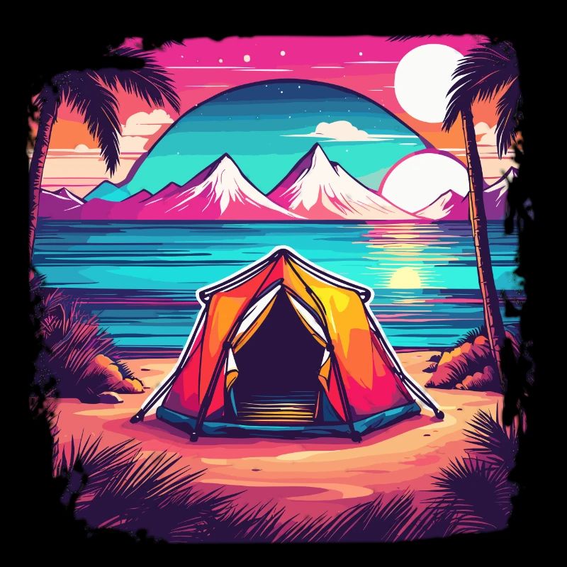 Forest / Wild / Tent / Wilderness / Trees / Life