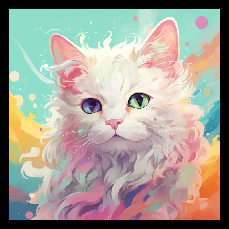 chat, motif de chat, anime, cadeau, idées cadeaux
