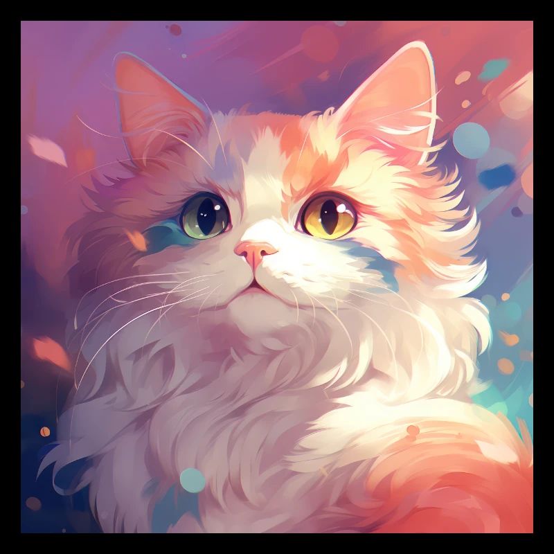 chat, motif de chat, anime, cadeau, idées cadeaux