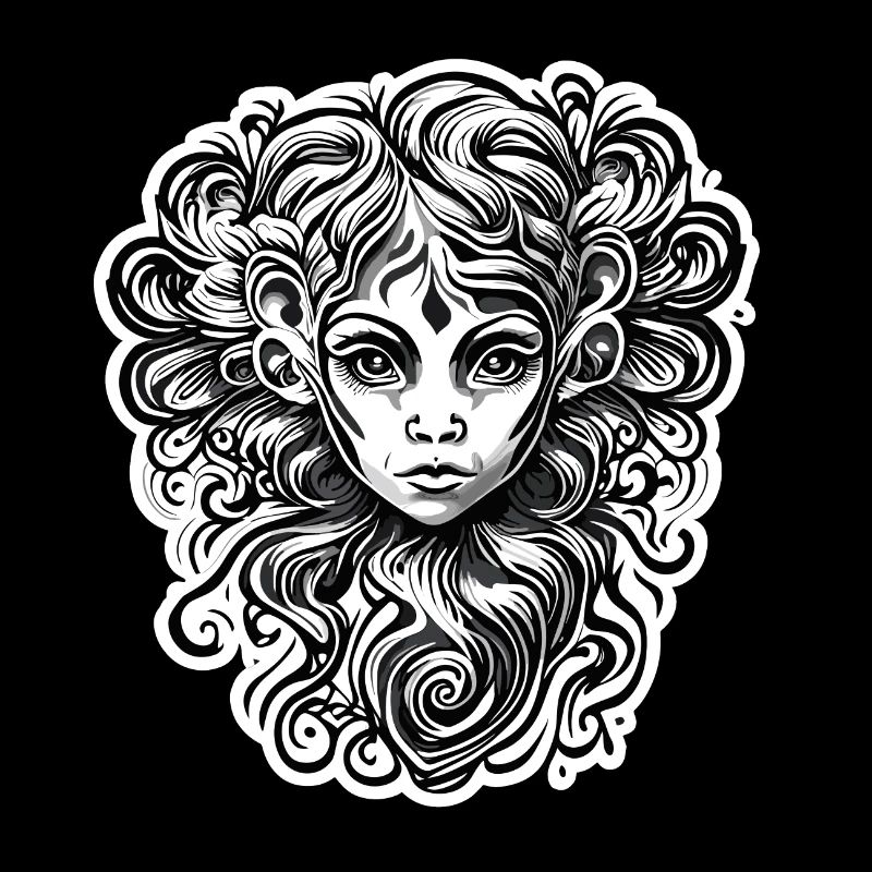 Singe mignon / Fille de singe / Mignon / noeud de cheveux