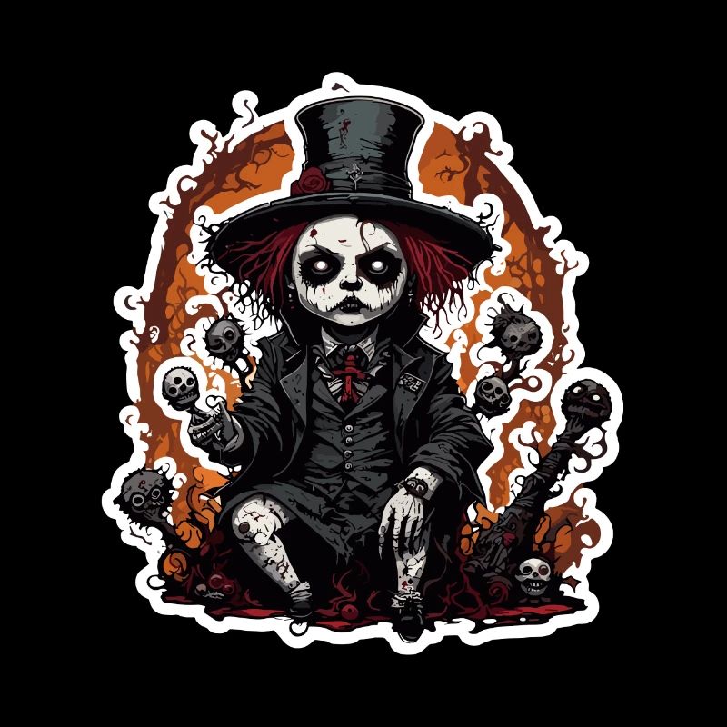 Horror Doll / Halloween / Creepy / Dark