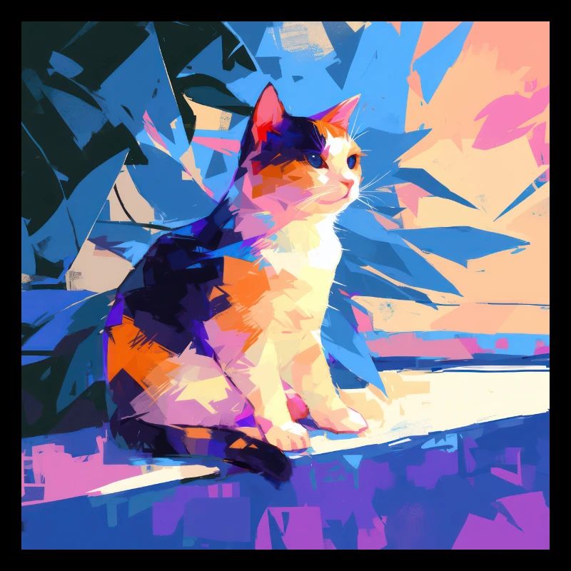 Chat, Motif De Chat