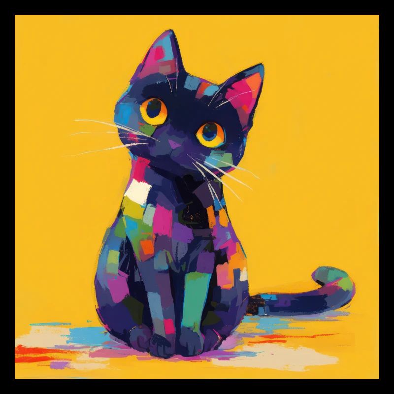 Chat, Motif De Chat