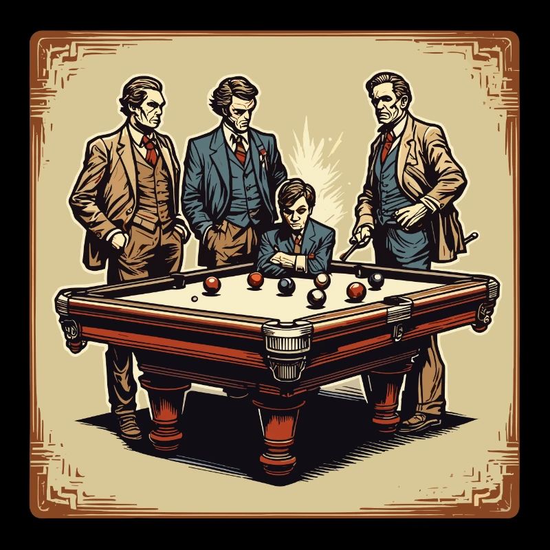 Billard / Boule de billard / 8 boules / billard / Kö