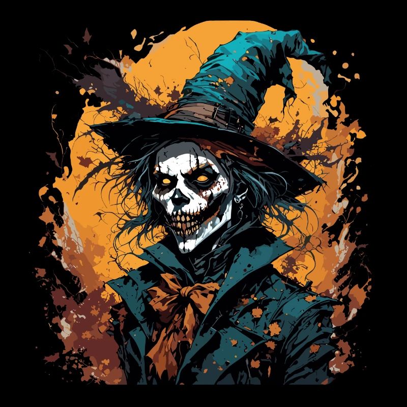 Vogelscheuche / Erntehelfer / Maisfeld / Feld