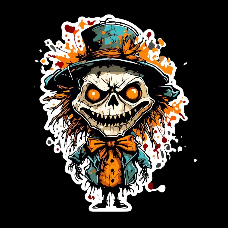 Vogelscheuche / Erntehelfer / Maisfeld / Feld