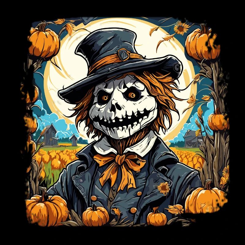 Scarecrow / Harvest Worker / Corn Field / Field