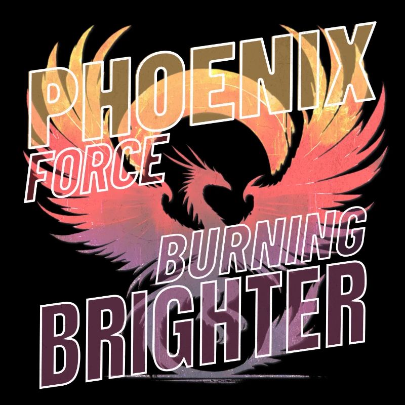 Force du phénix briller plus fort
