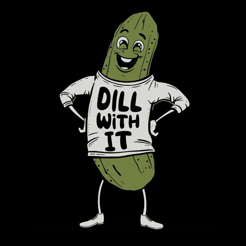 dill with it funny pickle pun