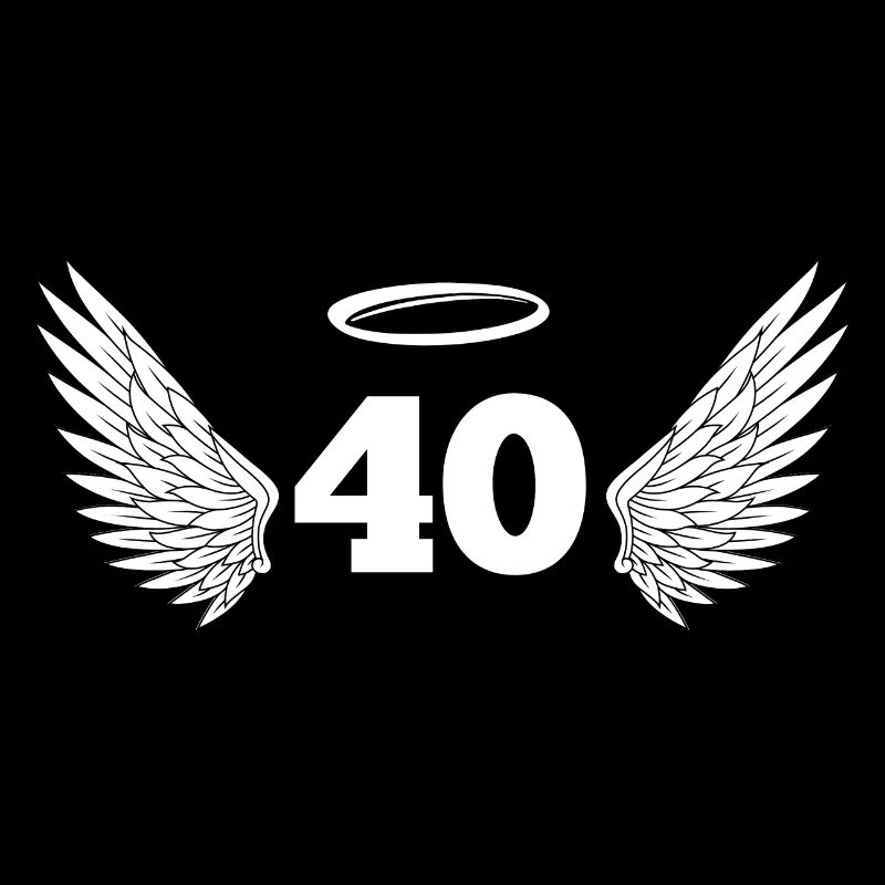 Numéro 40 ange - 40e anniversaire ailes