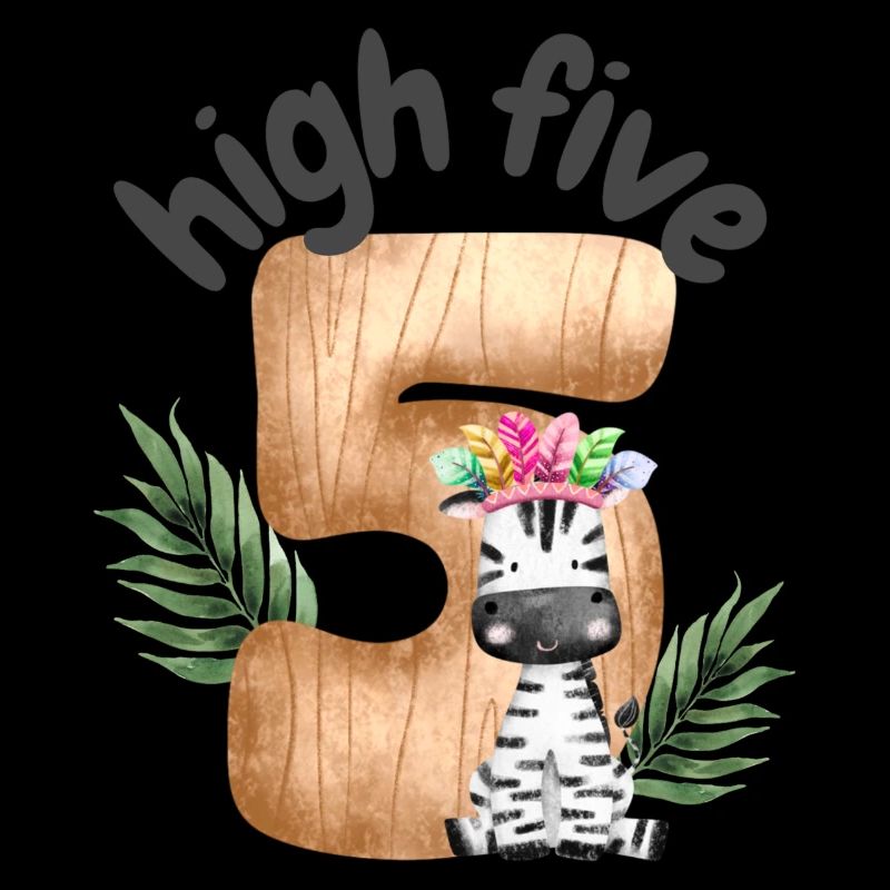 High Five Zebra Safari